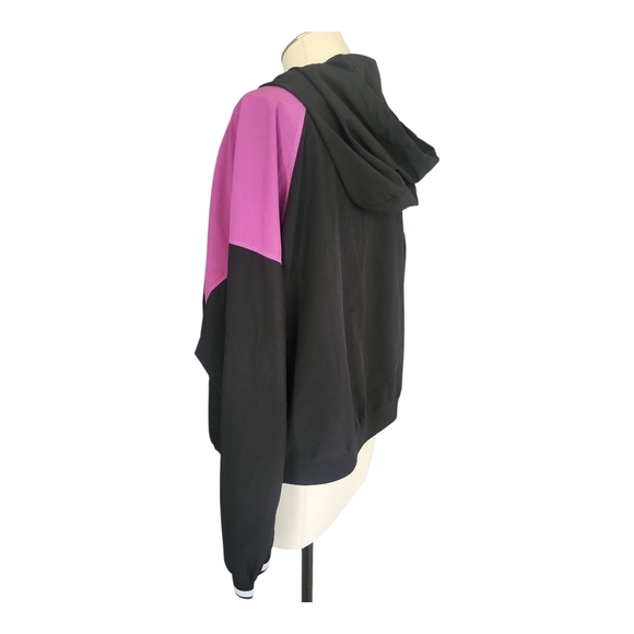 Calvin Klein Black & Pink Bomber Jacket  Stylish & Versatile - Picture 4 of 8